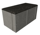 Кирпичик 200x100x100 (черный)