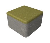 Квадрат 100x100x60 (желтый)